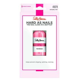 Sally Hansen Hard as Nails® Natural Tint, Nail Strengthener, 0.45 Fl Oz, Nail Hardener