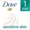 Dove Beauty Moisturizing Cream Bar Soap For Sensitive Skin, Unscented - 3.15 Oz