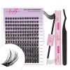 Veyesbeauty Dreamy Kit DIY Cluster Lashes Newbie's Five-Second Series Dropshipping Eyelash Extension Volume Segmented Lashes