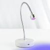 1 Set Non-Slip Base Reusable Multipurpose USB Nail Polish Curing Light Phototherapy Lamp Mini Nail Dryer for Nail Salon