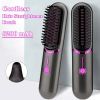 Hair Straightening Brush Fast Heating Cordless Curling Comb straightener brush Hair Styling Appliances Hot Comb Straightener