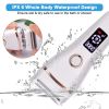 Electric Razor Painless Lady Shaver For Women Razor Shaver Hair Removal Trimmer For Legs Underarm Waterproof LCD USB Charging