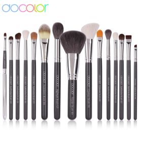 Docolor US Warehouse Makeup Brush Low Price Clearance- Makeup Brushes Set Contour Eyeshadow Foundation Powder Beauty Tools (Handle Color: DA1510)