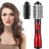 Rotating Hair Dryer Brush Blow Dryer Hair Curler Brush One Step Hair Blower Brush Hot Air Comb 3 In 1 Hair Straightening Brush