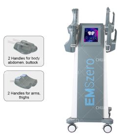 emsslim neo rf machine EMSzero sculpt body HI-EMT Electromagnetic Muscle EMS Muscle Stimulator (Color: 5 handle RF)