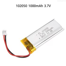 3.7V 102050 Lipo Cells,1000mah Lithium Polymer Rechargeable Battery for GPS Recording Pen LED Light Beauty Instrument MP3 (Color: 1PCS)