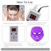 Skin Care Led Mask 7 Colours LED Light Therapy Face Beauty Deviteces Skin Rejuvenation Home Face Lifting Whining Beauty Device with Free Gift