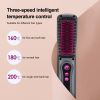 Professional Hair Straightening Brush 3 Gear Heating Comb Hair Curling Iron Multifunctional Straightener Hair Brush Hair Comb