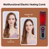 Professional Hair Straightening Brush 3 Gear Heating Comb Hair Curling Iron Multifunctional Straightener Hair Brush Hair Comb