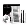 Veyesbeauty "The Invisible Band" DIY Cluster Kit The Invisible Band for Visible Beauty Dropshipping Segmente Eyelash Extension